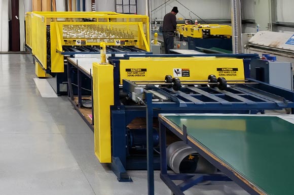 Cut-to-length line at the RPS facility